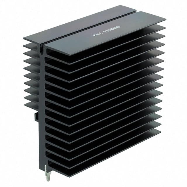CR201-75AE ALUMINUM HEATSINK 75MM BLK ANODI