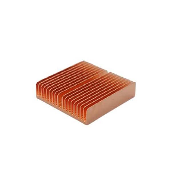 HBH37.5031-10/CU CU HEAT SINK 37.5X37.5X10MM WITH