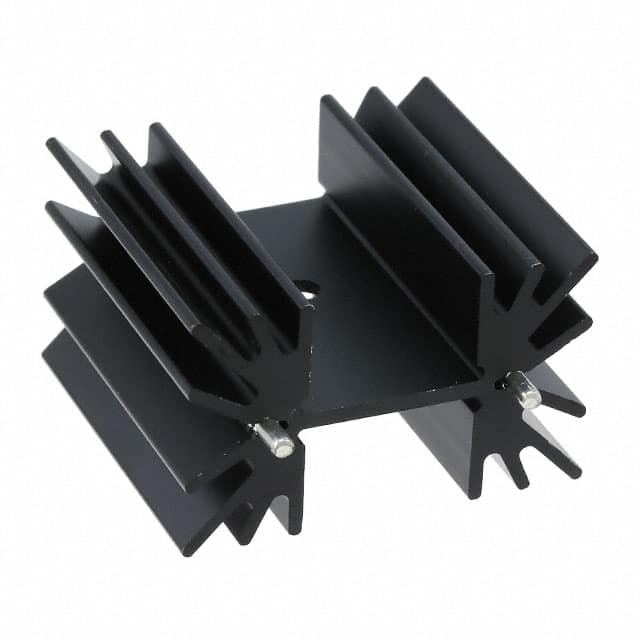 657-15ABPE HEATSINK TO-220 W/PINS BLK 1.5"