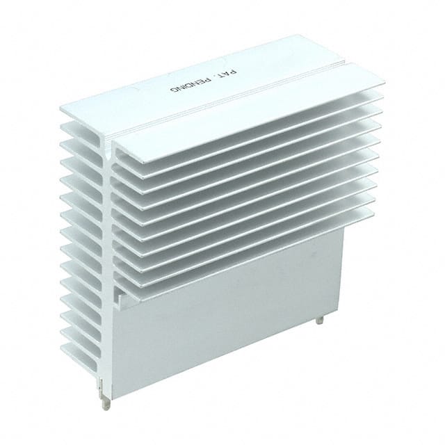 CR201-75VE ALUMINUM HEATSINK 75MM DEGREASED