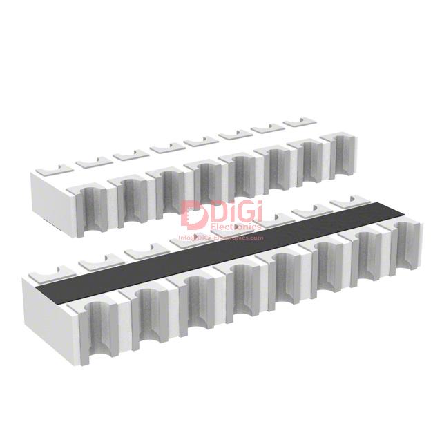 CAT16-220J4LF The Bourns CAT16-220J4LF is a resistor network array featuring 4 isolated resistors with a resistance of 22 Ohms and a tolerance of ±5%. It is designed for surface mounting in a 1206 package.