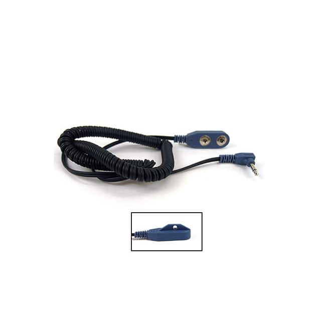 CC2695P-5 DUAL LINE COIL CORD, 5'