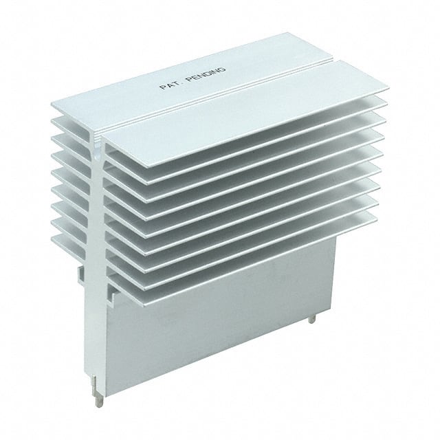 CR401-75VE ALUMINUM HEATSINK 75MM DEGREASED