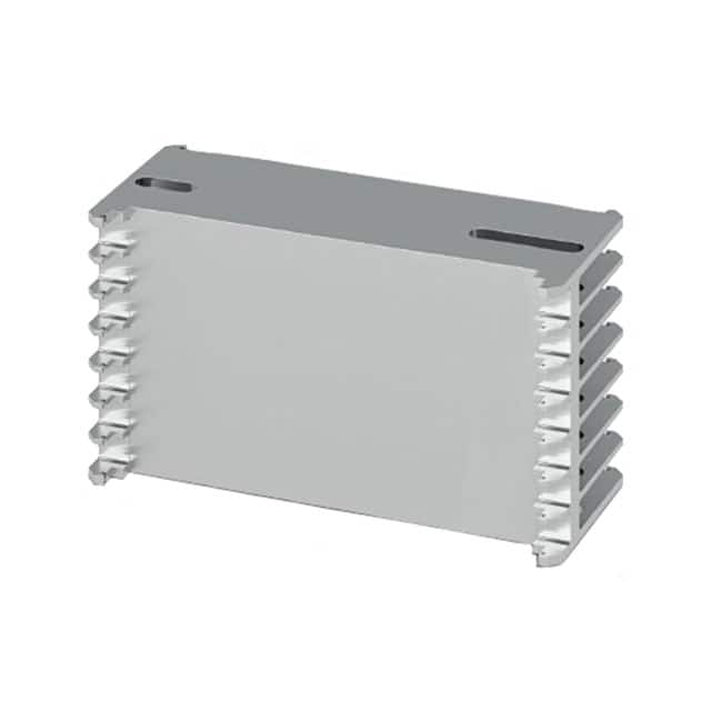 1118305 HEATSINK, ALUMINUM, ANODIZED, WI