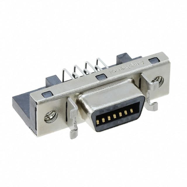 858F014B21200D1 CONN RCPT 14POS R/A SOLDER