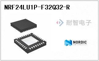 NRF24LU1P-F32Q32-R The NRF24LU1P-F32Q32-R is an RF Transceiver IC with an integrated MCU from Nordic Semiconductor. It operates in the 2.4GHz band and supports data rates up to 2Mbps.