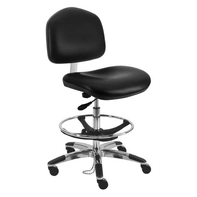 WAT-DV1A+BLACK BENCHPRO VINYL ESD WIDE CHAIR WI