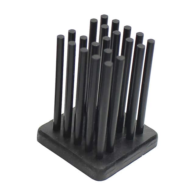 APR19-19-15CB/A01 HEATSINK FORGED BLK ANO TOP MNT