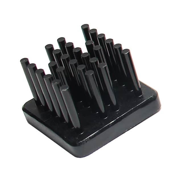 APR21-21-12CB/A01 HEATSINK FORGED BLK ANO TOP MNT