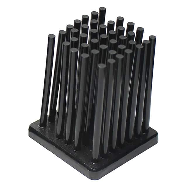 APR23-23-15CB/A01 HEATSINK FORGED BLK ANO TOP MNT