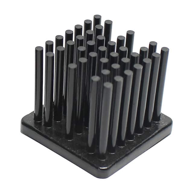 APR25-25-15CB/A01 HEATSINK FORGED BLK ANO TOP MNT