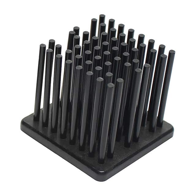 APR29-29-12CB/A01 HEATSINK FORGED BLK ANO TOP MNT