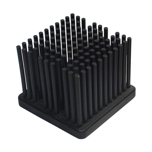 APR38-38-18CB/A01 HEATSINK FORGED BLK ANO TOP MNT