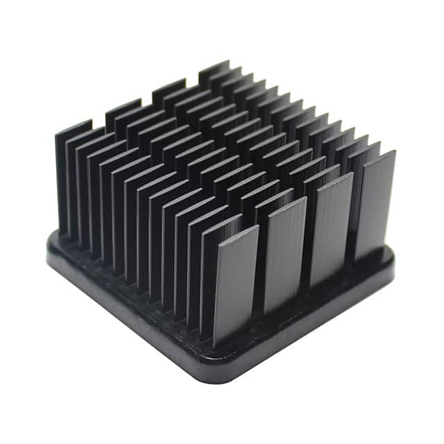 AER40-40-12CB/A01 HEATSINK FORGED BLK ANO TOP MNT