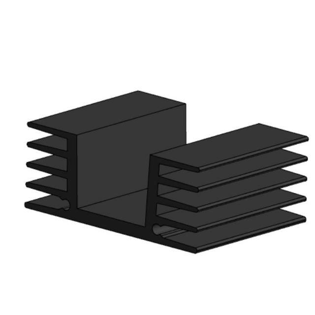 SAR55ASX30MM EXTRUDED HEATSINK 55MM X 30MM