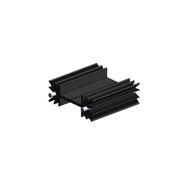 SAR255ASX25MM EXTRUDED HEATSINK 255MM X 25MM