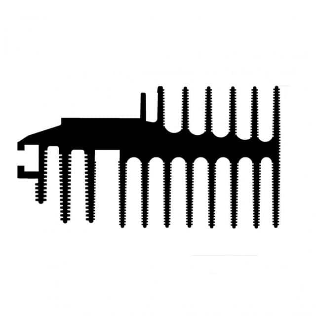 SAR1183AS-50MM EXTRUDED HEATSINK 74.1X50MM