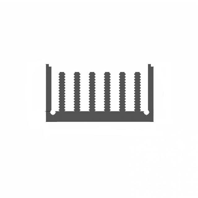 SAR888AS-40MM EXTRUDED HEATSINK 82X40MM