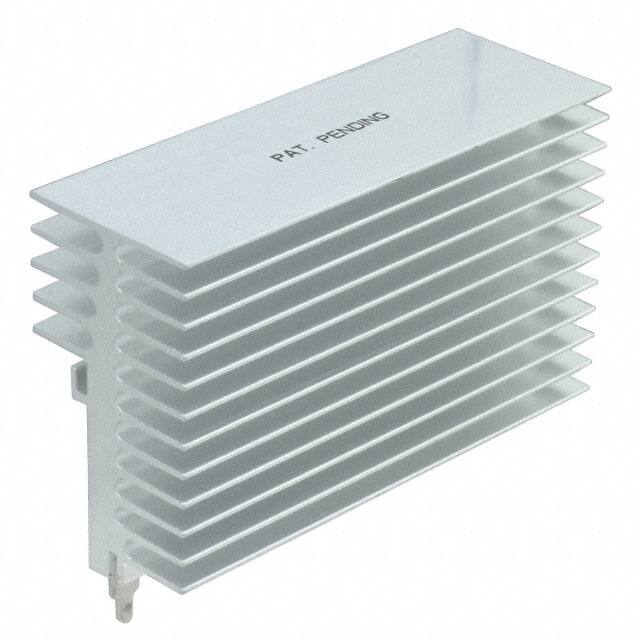 CR301-75VE ALUMINUM HEATSINK 75MM DEGREASED