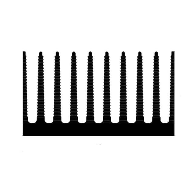SAR353ASX100MM EXTRUDED HEATSINK 90X100MM
