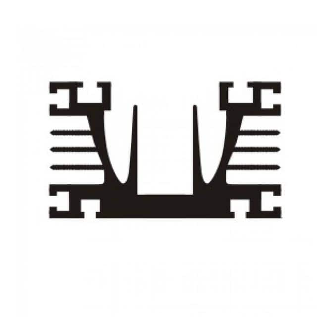 SAR27ASX250MM EXTRUDED HEATSINK 122.5X250MM