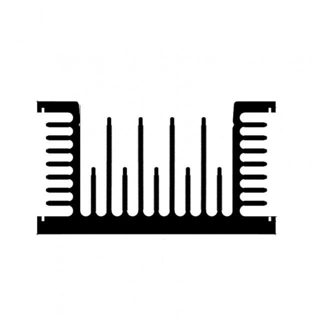 SAR193ASX200MM EXTRUDED HEATSINK 151X200MM