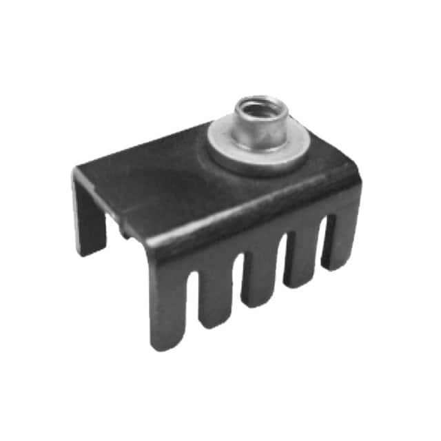 ATS-PCB1012 HEATSINK TO-220 BLACK 6-32NUT