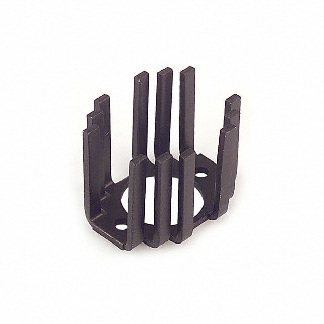 LA363B5CB HEATSINK PWR 1.25"H BLACK TO-3