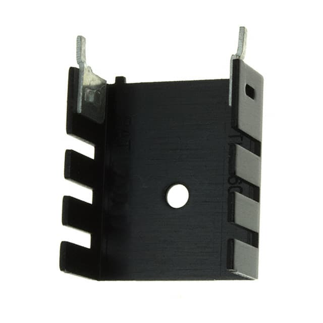 206-1PABHE HEATSINK VERT ALUM BLK TO-220
