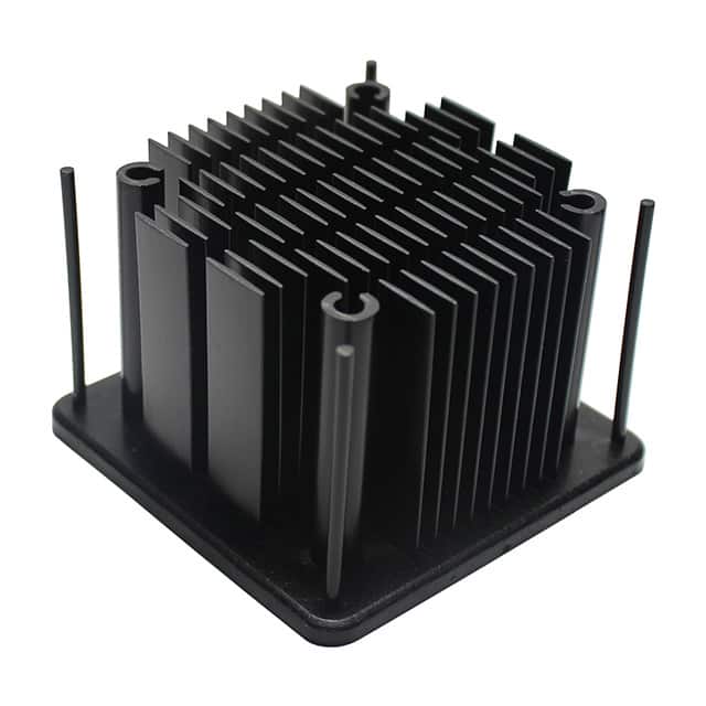 AER50-50-28CB/A01 HEATSINK FORGED BLK ANO TOP MNT