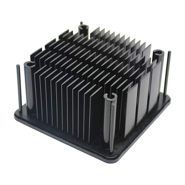 AER55-55-33CB/A01 HEATSINK FORGED BLK ANO TOP MNT