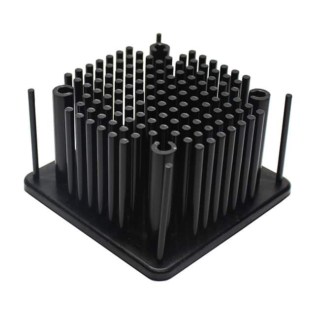 APR50-50-28CB/A01 HEATSINK FORGED BLK ANO TOP MNT