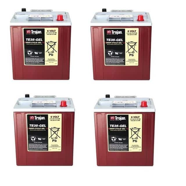 SC800 24 VOLTS 4 PACK Replacement for Nilfisk-Advance