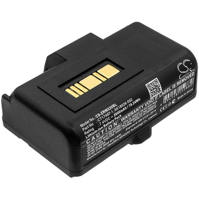 AK18026-002 BATTERY Replacement for Zebra AK18026-00