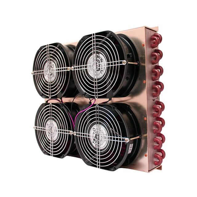 ATS-HE26-C2-R0 HEAT EXCHANGER WITH FOUR 12V DC