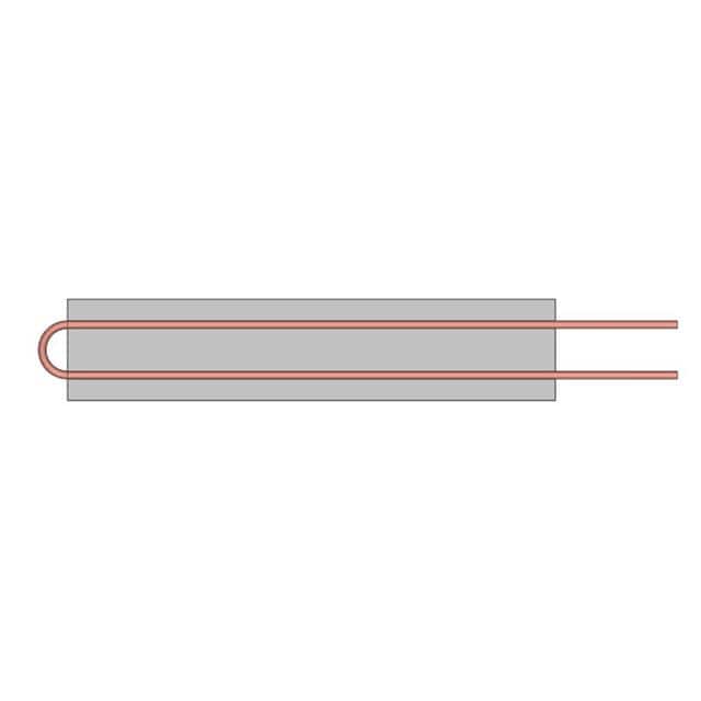 CS949-101-N-0A Liquid Cold plate one bent 24" x
