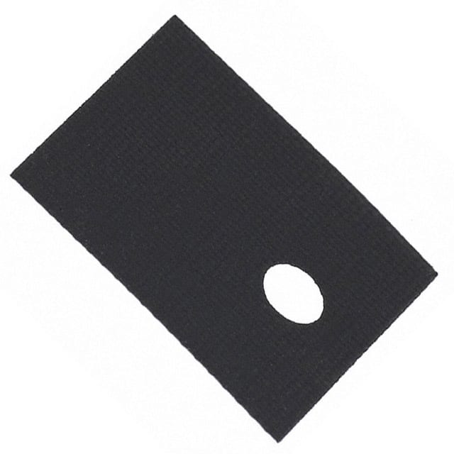 Q3-0.005-00-104 THERM PAD 25.4MMX19.05MM BLACK