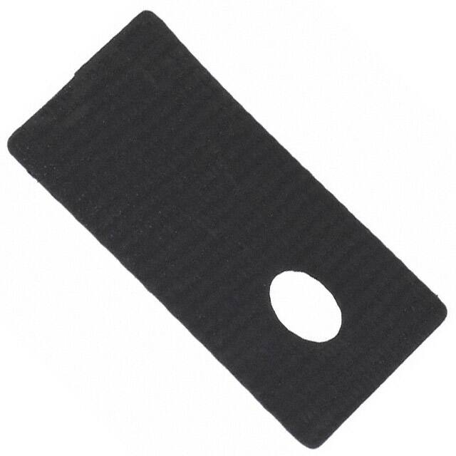 Q3-0.005-00-54 THERM PAD 19.05MMX12.7MM BLACK