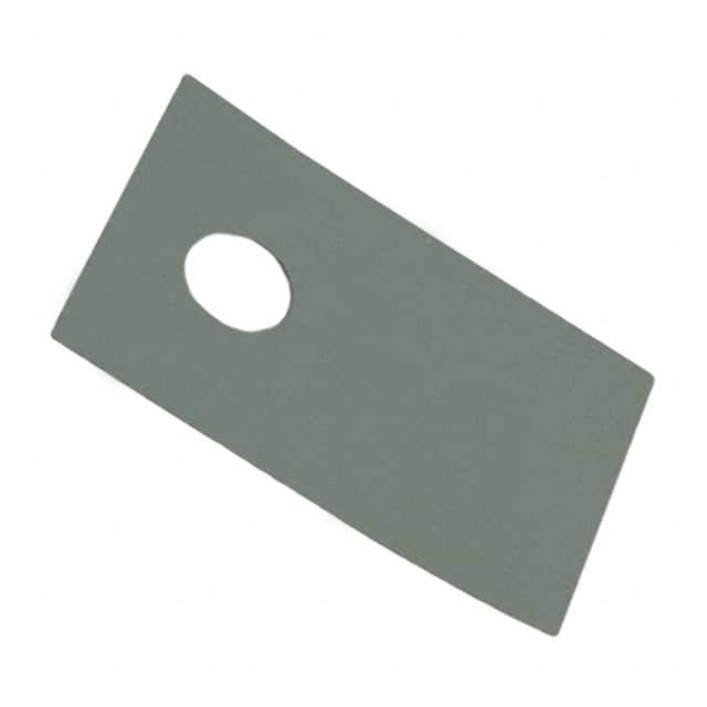 53-77-4G THERM PAD 19.05MMX12.7MM GRY/GRN