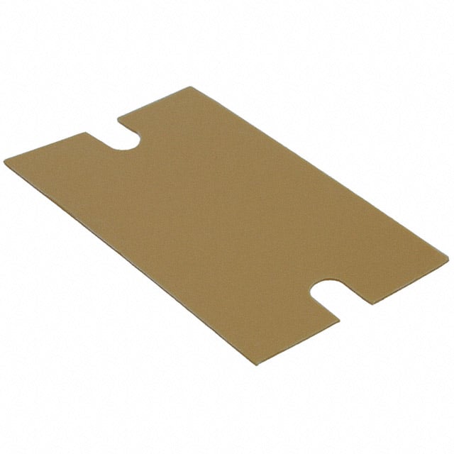 DC0022/02-TG-A373F-0.25-2A THERM PAD 38.1X22.86MM W/ADH YLW