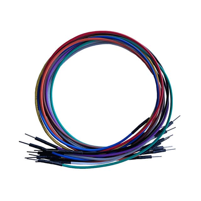 TW-FF-10C 10-PACK MULTI-COLOR JUMPER WIRES