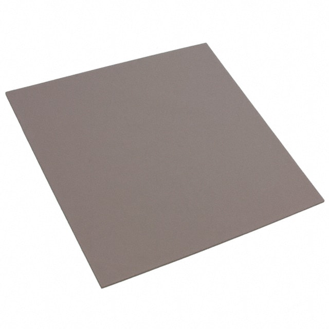 TG-AL375-150-150-2.0-1A THERM PAD 150MMX150MM W/ADH GRAY