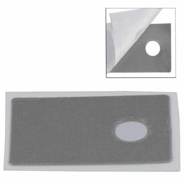 HF115AC-0.0055-AC-58 THERM PAD 19.05MMX12.7MM W/ADH