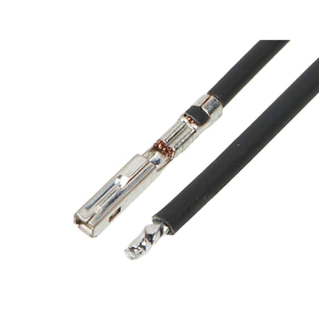 2163011113 MX150 F-S 225MM 16 AWG LEADS BK