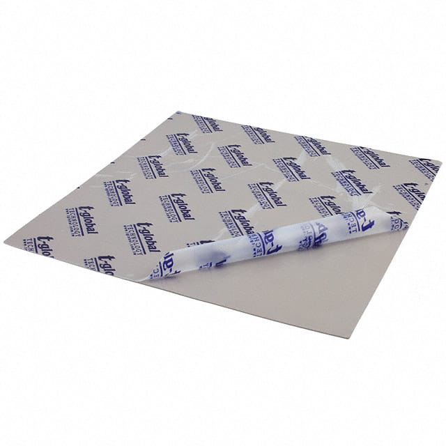TG-AL375-150-150-0.5-1A THERM PAD 150MMX150MM W/ADH GRAY
