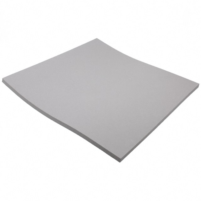 TG-AL375-320-320-10.0-1A THERM PAD 320X320MM W/ADH GRAY