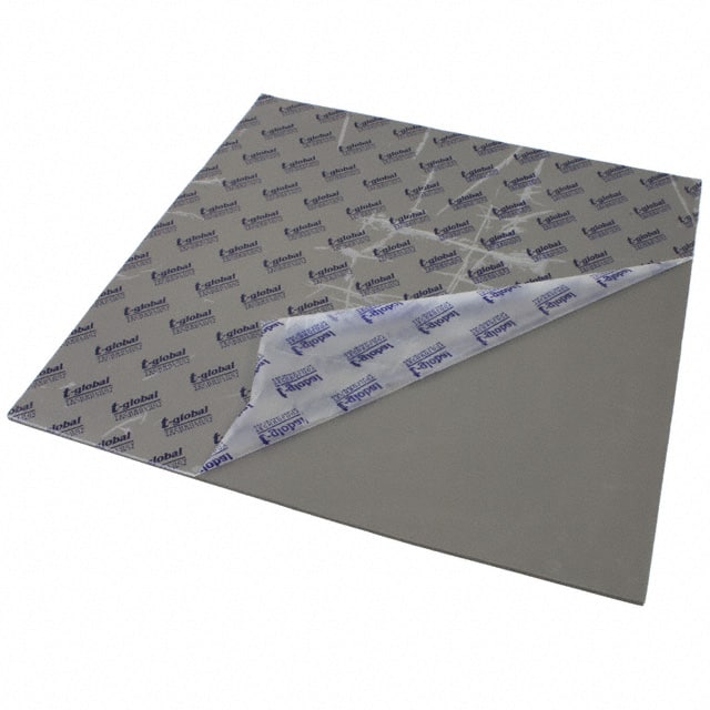 TG-A486C-320-320-3.0-1A THERM PAD 320X320MM W/ADH GRAY