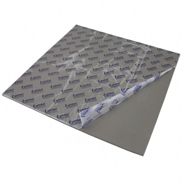 TG-A486C-320-320-5.0-1A THERM PAD 320X320MM W/ADH GRAY