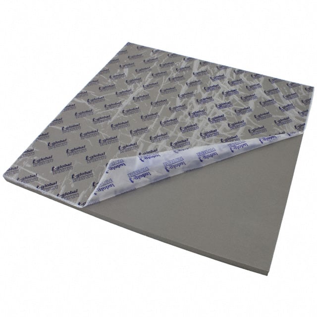 TG-A486C-320-320-10.0-1A THERM PAD 320X320MM W/ADH GRAY
