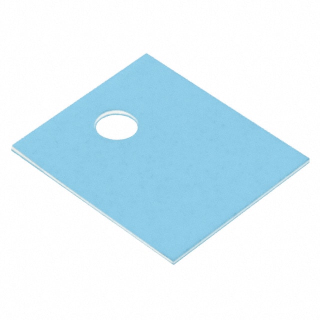 8810-TO218 THERM PAD W/ADH WHT